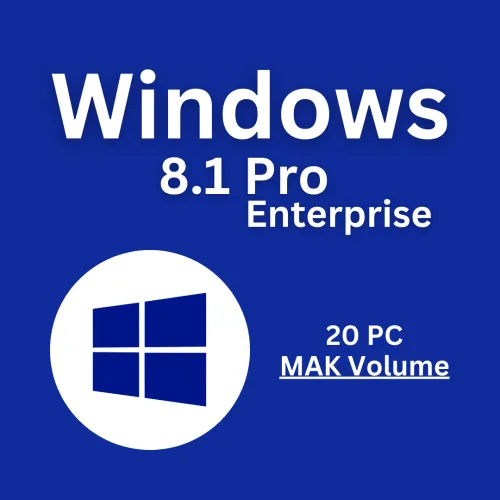 Windows 8.1 Pro / Enterprise 20PC [MAK:Volume]
