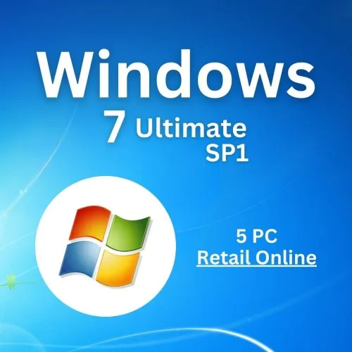 Windows 7 Ultimate SP1 5PC [Retail Online]